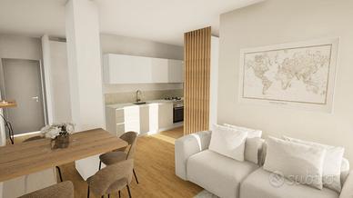 Monolocale in villa bifamiliare