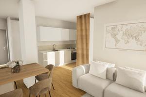 Monolocale in villa bifamiliare