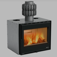 Nordica Inserto a legna 70 PRS WIDE - 4 Stelle