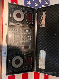 2 x CDJ 900 + DJM 800