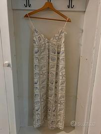 Abito lungo H&M Divided con stampa conchiglie