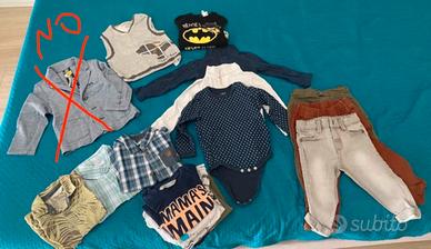 Vestiti bambino 12-18 mesi varie marche