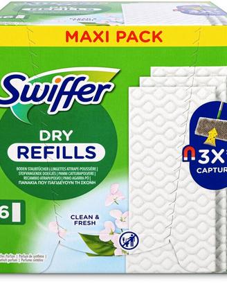 216 panni cattura peli animali e polvere SWIFFER