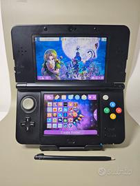 new Nintendo 3ds nero con giochi