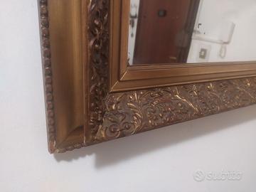 SPECCHIERA FOGLIA ORO MOLTO GRANDE