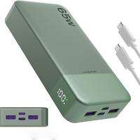 65W Power Bank, 20000mAh Laptop Caricatore Portati