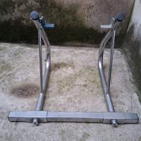 Cavalletto alza moto posteriore universale