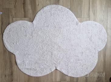 Tappeto bambini nuvola rosa 