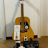Chitarra kit chitarra acsut Dread nought Fender.