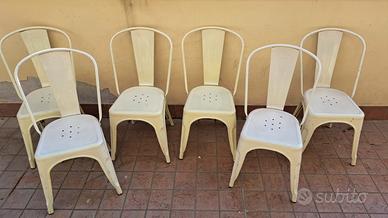 Sedie vintage in ferro