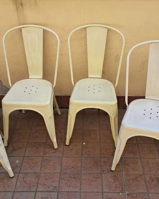 Sedie vintage in ferro