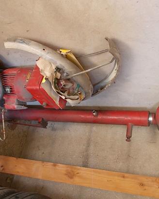 Pressa per colonna con serbatoio olio carrozzeria