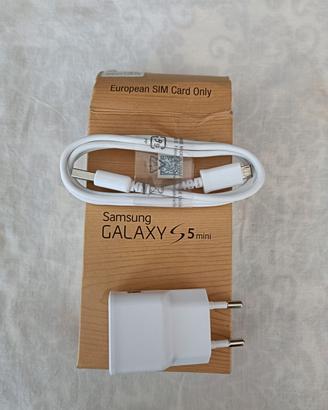 Samsung S5 mini caricatore 