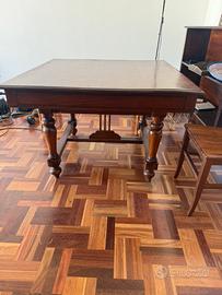 Tavolo in legno 19 secolo allungabile