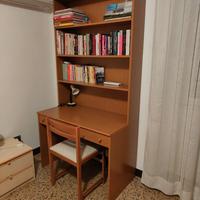 CAMERETTA PER RAGAZZI IN LEGNO COLOR NOCE