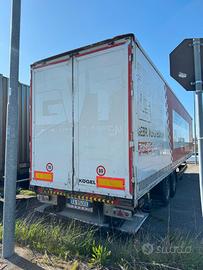 Semirimorchio Kogel furgonato 2 assi con sponda