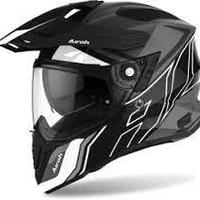 Casco moto enduro Airoh Commander casco fibra.