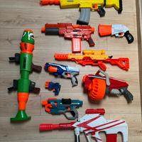 Collezione Nerf Tutti funzionanti