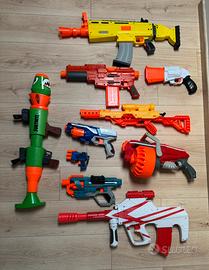 Collezione Nerf Tutti funzionanti
