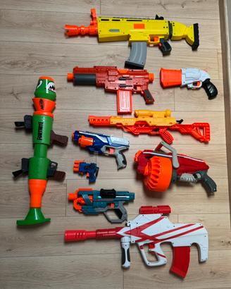 Collezione Nerf Tutti funzionanti