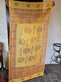 Pashmina grande spirituale Hare Rama Hare Krishna