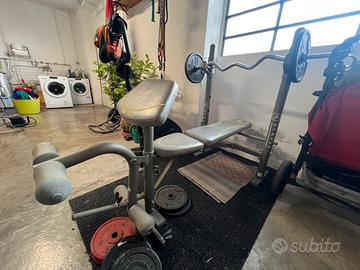 Panca piana da palestra