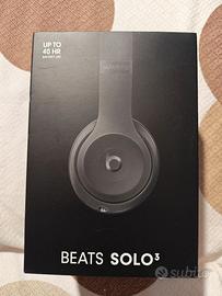 Cuffie Wireless Beats Solo 3 (Nero Opaco)