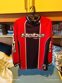 abbigliamento junior trial moto Hebo taglia 8