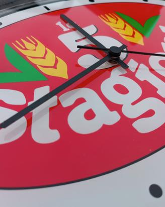 Orologio Pubblicitario farina "Le 5 Stagioni" Raro