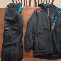 Atrezzatura snowboard vestiario + protezioni
