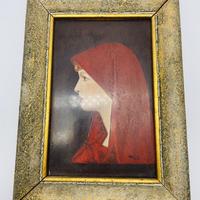 Quadro vintage su piastrella