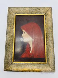 Quadro vintage su piastrella