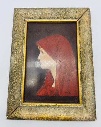 Quadro vintage su piastrella