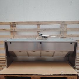 66A CAPPA ASPIRAZIONE PROFESSIONALE CUCINA 120 CM