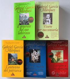 5 libri di Gabriel Garcia Marquez