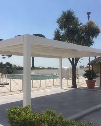 Copertura in ferro zincato e verniciato
