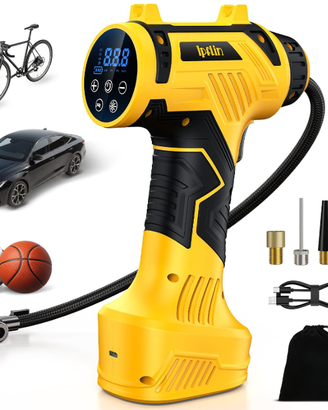 Compressore Aria Portatile Senza Fili – 150PSI/Min