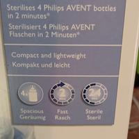 sterilizzatore per biberon e altro Philips 