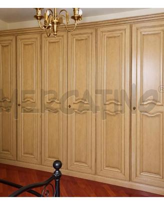 ARMADIO STILE VENEZIANO 6 ANTE LEGNO TAMBURATO TON