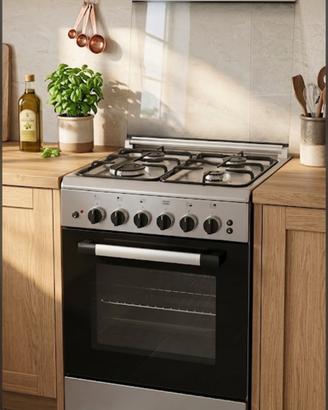 Stufa Forno con 4 fuochi a gas