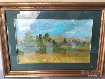 quadro campi di papaveri