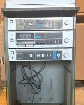 impianto Hi-Fi Sanyo