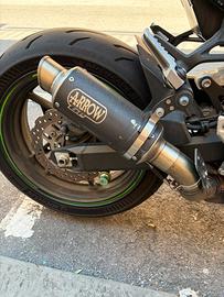 Terminale Arrow GP2 dark acciaio Z900 2017-2024