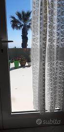 tenda in cotone lavorata a mano