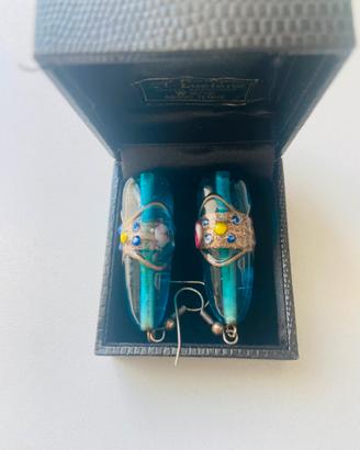 Orecchini vintage di Murano originali