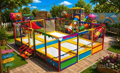 Tappeti Elastici per Parchi Divertimento x Bambini