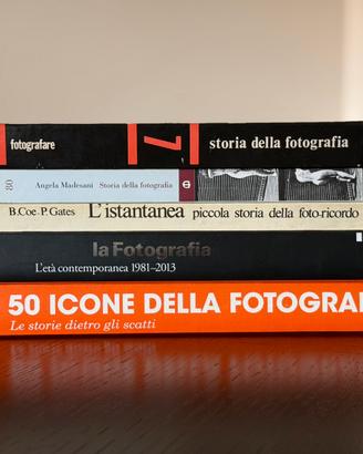 Bundle 5 libri Storia della fotografia