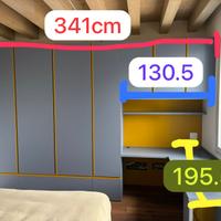 Armadio e scrivania GIA SMONTATO