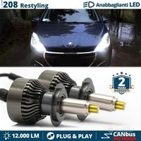Kit LED H7 Peugeot 208 Restyling Fari Lenticolari