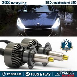 Kit LED H7 Peugeot 208 Restyling Fari Lenticolari
